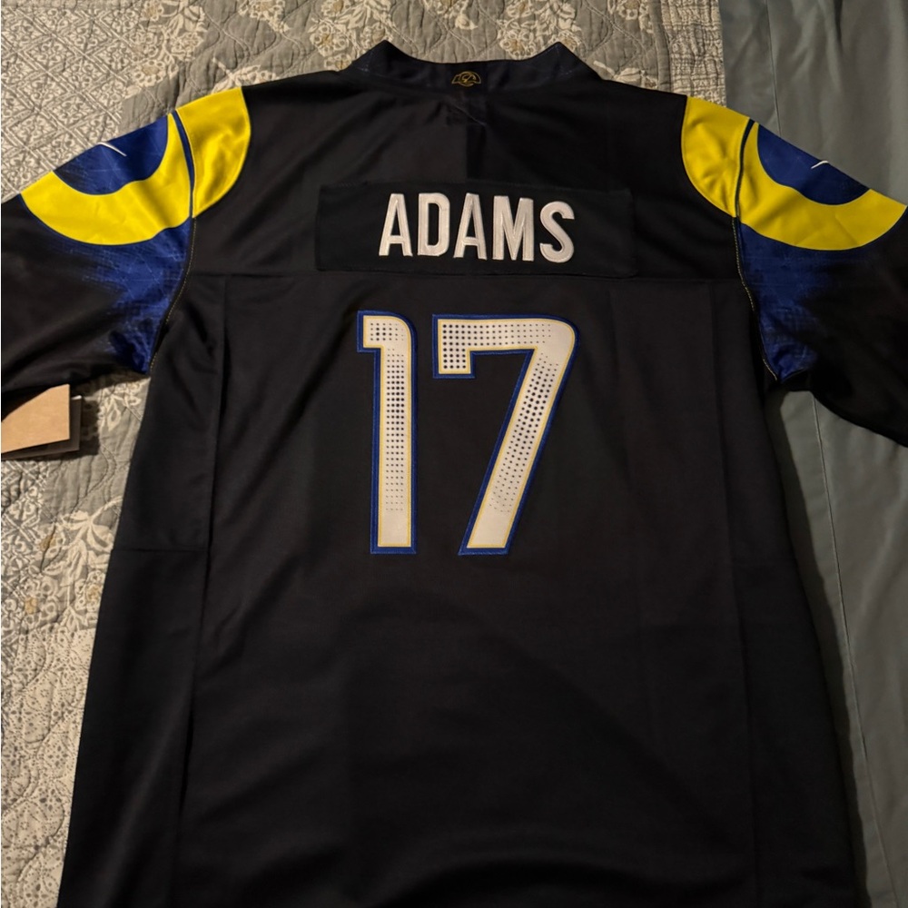 Devante Adams Los Angeles Rams Stitched Jersey Size Large - Picture 2 of 5